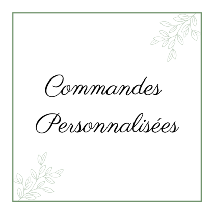 Commandes personnalisées