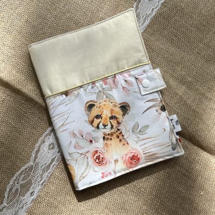 Protège carnet santé - Bébé Léopard