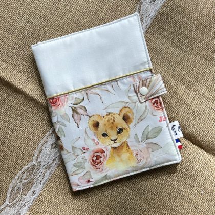 Protège carnet santé - Lionceau