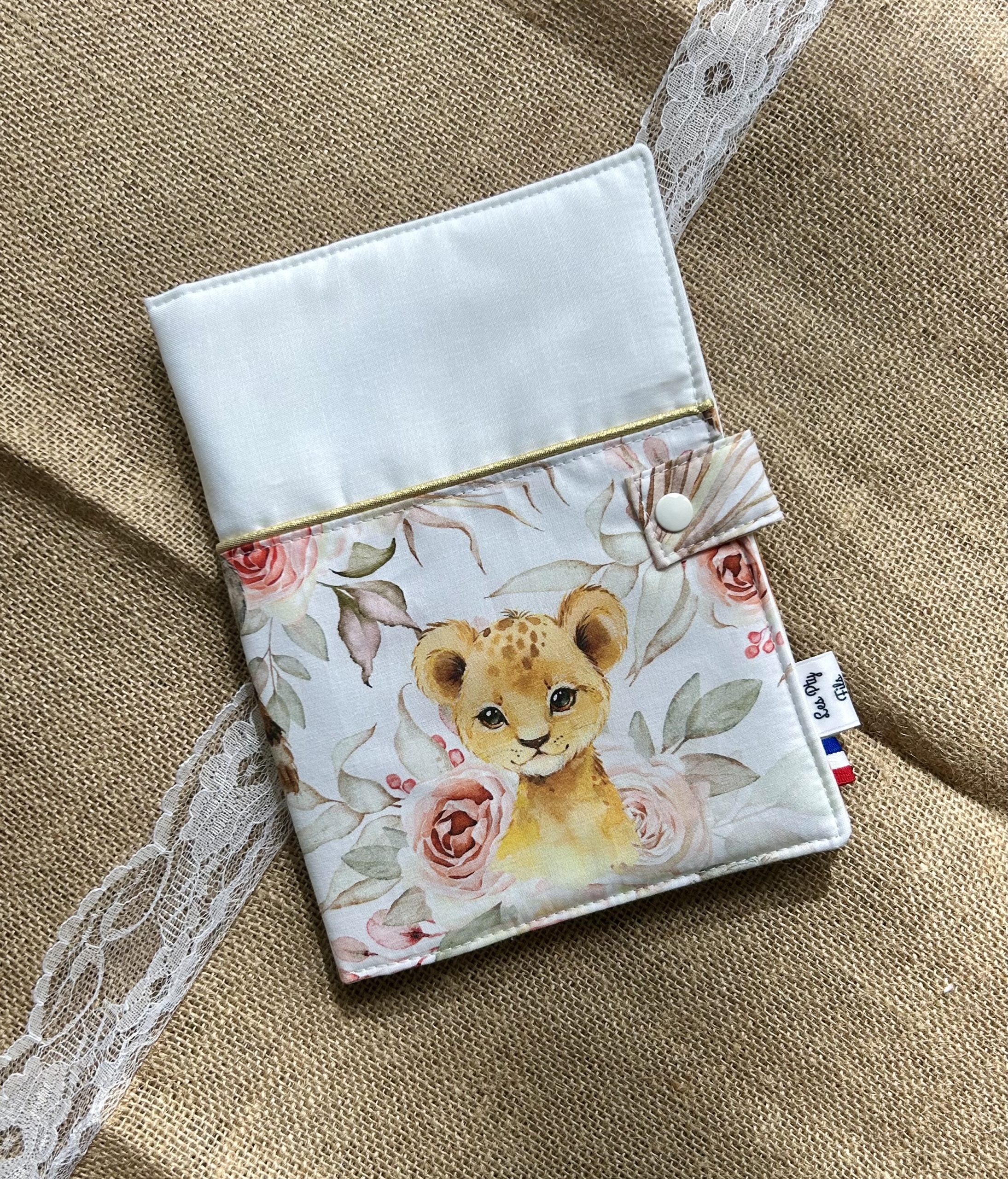 Protège carnet santé - Lionceau