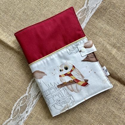 Protège carnet santé - Chouette écharpe
