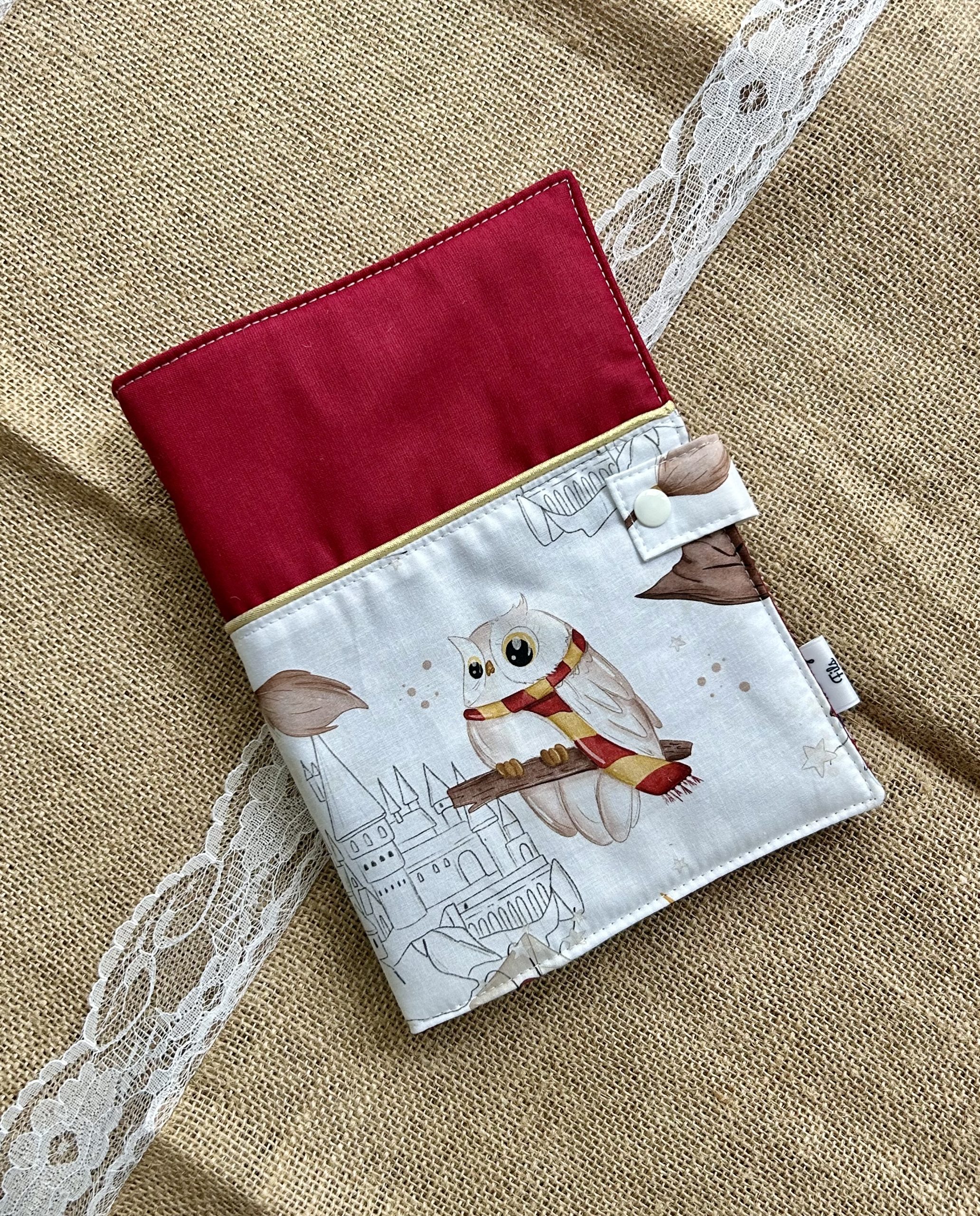 Protège carnet santé - Chouette écharpe