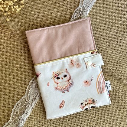 Protège carnet santé - Petite chouette